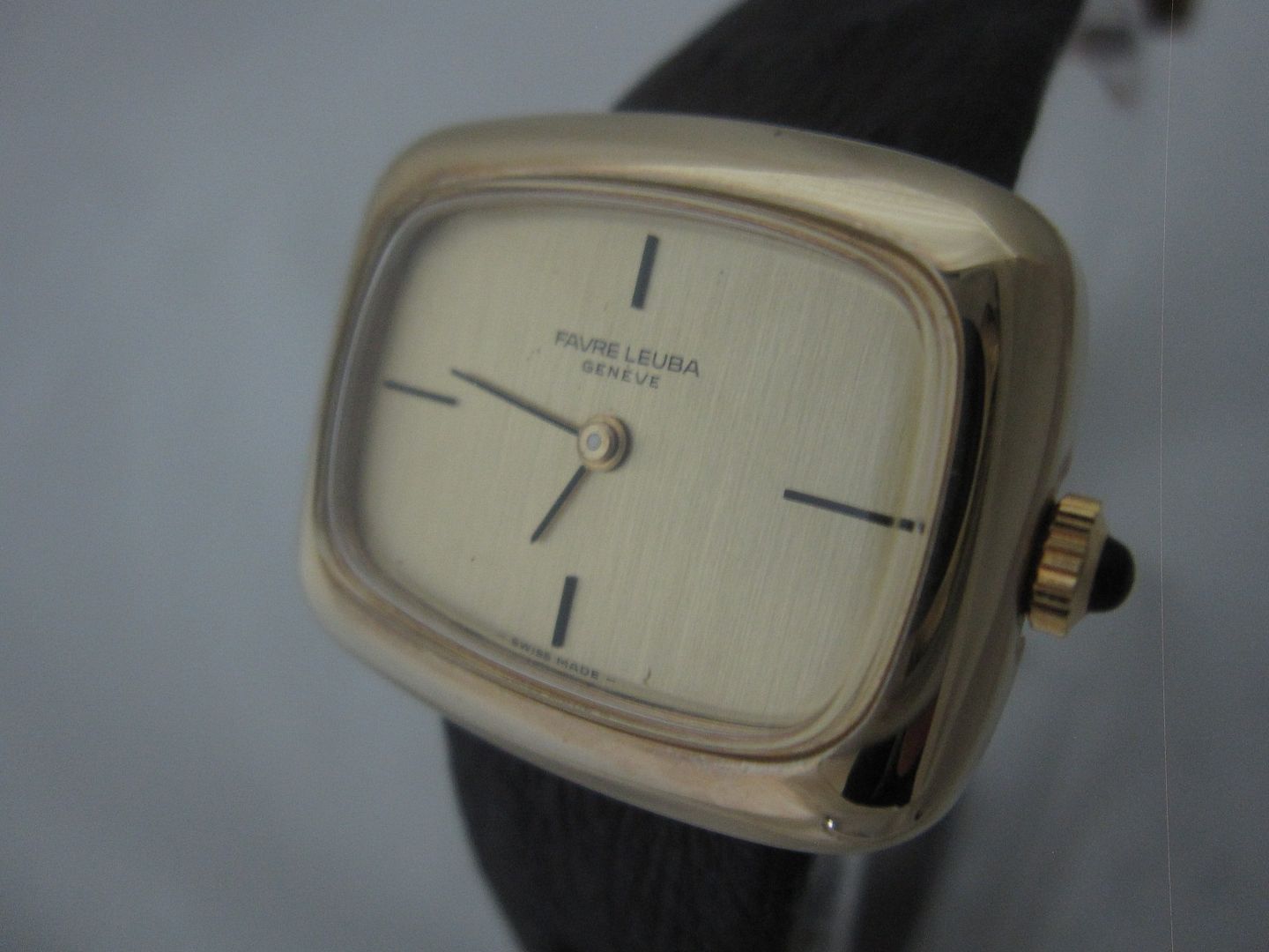 NOS NEW VINTAGE SWISS MECHANICAL HAND WINDING FAVRE LEUBA WOMEN'S